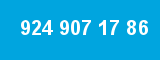 924 907 17 86 924 907 17 86